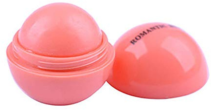 HELEVIA Natürlicher Lippenbalsam, 6 Stück Nährende Kugel-Lippenstiftkugel mit Fruchtextrakten und Bienenwachs, Zur Feuchtigkeitsversorgung und Weichmachung Trockener Lippen (Bunt)