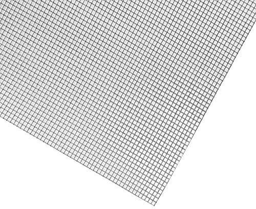 Modellbau Gitter Meterware in Eisen verzinkt, Aluminium oder Edelstahl (V4A) und 3 Breiten wählbar 80cm,100cm,120cm (120cm, Aluminium)