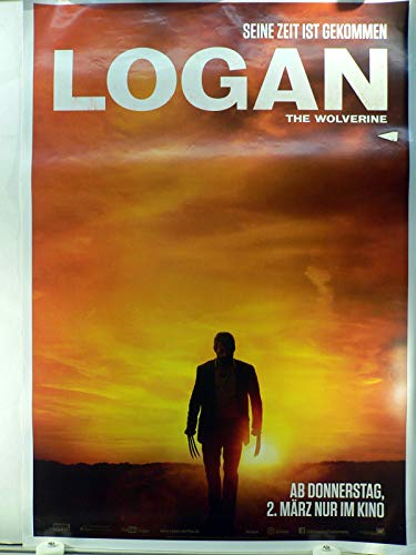 Logan - The Wolverine - Teaser - Hugh Jackman - Filmposter A1 84x60cm gerollt