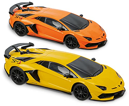 Mondo Motors, LAMBORGHINI SVJ, Modell im Maßstab 1: 24, Geschwindigkeit bis zu 8 km / h, Spielzeugauto für Kinder - 63635