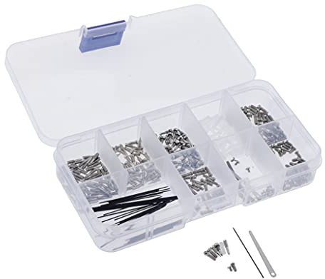 B Baosity Reparatur Werkzeug Set für Klarinette, inkl. Halsschraube + Schraube + Feder Blatt + Feder Nadel + Filzsäulen
