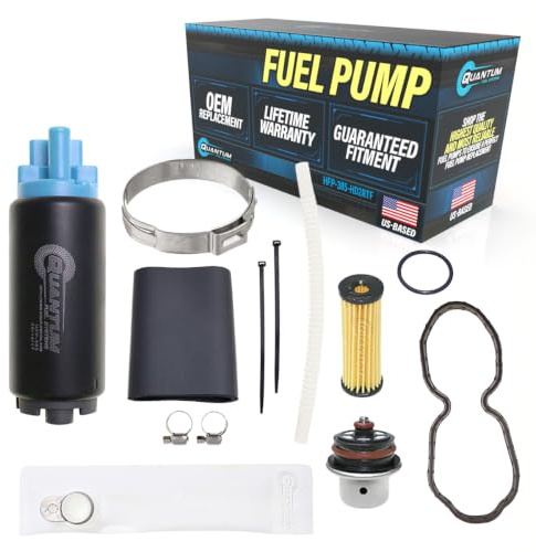 QFS OEM In-Tank Fuel Pump Replacement for Harley Davidson Sportster 1200, Sportster 883, Forty-Eight, Iron 1200, Iron 883, Seventy-Two, XR1200 XL1200 XL883, 2007-2019, OEM 75305-07A