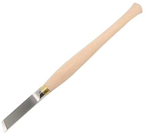 Woodturning Tool Turning Wood Turning Tool Wood Turning Tool Finisher Carbide Tipped Wood Lathe with 30mm Miter Knife with Wooden Handle for Wood Hobbyist, DIY, Carpenter