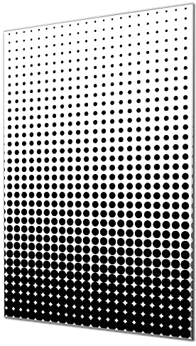 banjado Magnettafel aus Glas 80x120, abstraktes Muster, beschreibbar