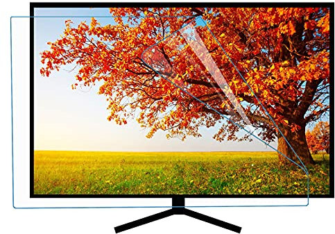 39 Zoll Hd Tv Displayschutz, Anti Blaulicht Schutzfolie, Keine Blase, Anti Kratzer Verletzung, Für LCD, Led, OLED Und QLED 4k HDTV,HD-39inch(856x478MM)
