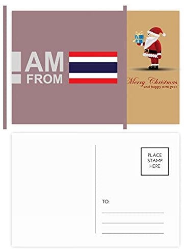 Postkarten-Set mit Aufschrift I Am From Thailand, 20 Stück