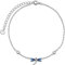 YAFEINI Libelle Fußkettchen Schmuck Geschenke für Damen Teenager Mädchen Sterling Silber Libelle Fußkettchen Kettenglied Fußkettchen mit 2,5 Zoll Verlängerungs Kette