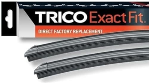 Trico Scheibenwischer Exact Fit - Länge: 650 + 380mm | Set für Frontscheibe | für Fiat/Abarth: Punto, Grunde Punto | Fiat: Linea, Punto Evo Hatchback | Ford Fiesta VI | Chevrolet Aveo