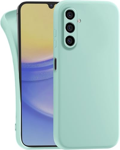 MyGadget Case for Samsung Galaxy A54 5G - Cover Ultra Thin TPU - Soft Touch Rubber & Anti-Scratch Shell - Flexible Silicone - Matte Mint Green