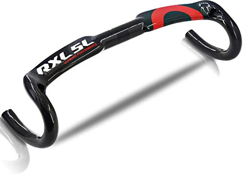 RXL SL carbon aero lenker rennrad lenker schwarz rennradlenker carbon rennrad lenker 31.8 400mm deda 31,8 fahrradstange drop bar drop lenker UD glänzend carbon lenker für fahrrad lenker