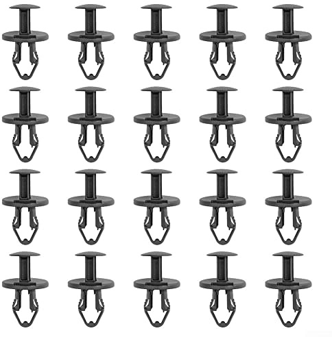 20 Stück Push Pull Unterschale Nieten Clips für Tesla Modell 3 2017 und höher 1128034-00-B
