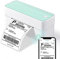 Omezizy Bluetooth DHL Etikettendrucker, Etikettendrucker 4x6, Drahtlos Thermodrucker, DHL Versandetiketten Drucker für DHL, Amazon, Zalando, Ebay, Nnterstützt Android/iOS und Windows/Mac/Chrome