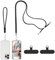 Andibro Lanière Universelle pour téléphone Portable,Tour de Cou Telephone Dragonne de Poignet avec 2 Pièces Patchs Portable Sangle de Cou réglable en Nylon pour La Plupart des Smartphones