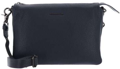 Mandarina Duck Damen Mellow Leather Crossover, Kleid Blau