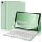 Keyboard Case for Samsung Galaxy Tab A9 8.7, Detachable Wireless Bluetooth Keyboard with Protective Cover and Pen Holder for Samsung Galaxy Tab A9 8.7 inch 2023(SM-X110/X115/X117), Grass Green