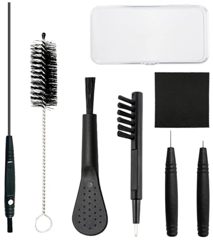 8 outils de nettoyage pour appareils auditifs, accessoires de nettoyage pour appareils auditifs, nettoyant pour écouteurs, écouteurs, bouchons d'oreille