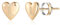 TINGN Buchstaben Ohrringe Silber 925 Damen Mädchen, Herz Ohrringe Mädchen Medizinische Ohrringe Gold Ohrringe Mädchen Ohrringe mit Buchstaben L Kinder Ohrschmuck Geschenke für Frauen Mädchen Tochter