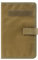 Taktisches Padfolio Ordner Militär Logbuchhülle, taktische Notizbuchhülle der Armee, kommt mit 2 Militär Patches, 14 x 20 cm (Khaki)