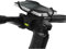BONE Bike Tie 5 Pro Bike Phone Mount Bicycle Phone Holder for Stem Mounting 4.7-7.2 iPhone 15/Pro/Pro Max, Ultra Light Phone Mount for Bike Motorcycle, Designed for Road Bicycle - Schwarz