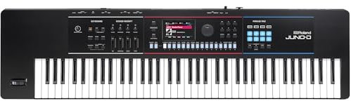 Roland JUNO-D7 Synthesizer | Synthesizer-Tastatur mit 76 Tasten | ZEN-Core Engine mit über 3.800 integrierten Sounds | Intuitive Kreativwerkzeuge | USB-C Audio/MIDI Interface