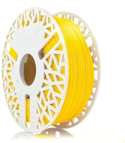 ROSA3D PLA Filament 1.75 mm für 3D Drucker, Gelb Spule 1kg