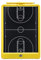 SOUUXIU Taktiktafel Basketball, 10-Zoll-LCD-Basketballtrainertafel, elektronisches digitales Strategie- und Taktik-Markierungsbrett mit Stift