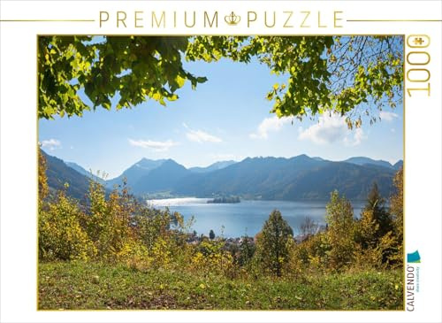CALVENDO Puzzle Seeblick vom Haiderdenkmal | 1000 Teile Lege-Größe 64 x 48 cm Foto-Puzzle für glückliche Stunden