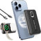VirtuDrill Magnético Powerbank Wireless 10000mAh, Mini Bateria Externa Carga Rapida PD22.5W con Indicador LED, Delgado Power Bank con Puerto USB-A y USB-C para iPhone 16/15/4/13/12 Series