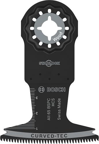 Bosch 5X AII 65 BSPC Plunge Cut Blade | for Hardwood, Softwood, Width mm, Professional Accessory Multitool