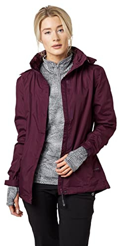 Peter Storm Women’s Downpour Waterproof Jacket with Rollaway Hood & 3 Zipped Pockets, Lightweight & Breathable Raincoat, Ideal for Commuting, Walking & Casual Everyday Wear