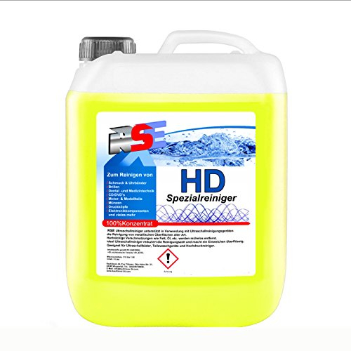 5 Liter RSE Profi Ultraschallreiniger Konzentrat Teilewaschreiniger
