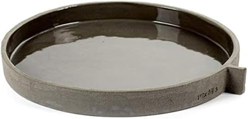 Frédérick Gautier FCK Teller aus emailliertem Beton - Ø 32 cm x H 3 cm