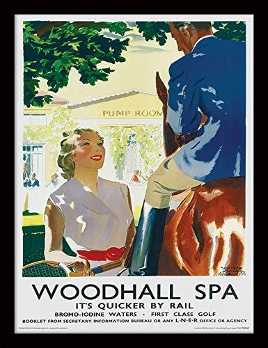 National Railway Museum gerahmtes Poster 30 x 40 cm - Woodhall Spa (Pump Room by Andrew Johnson)