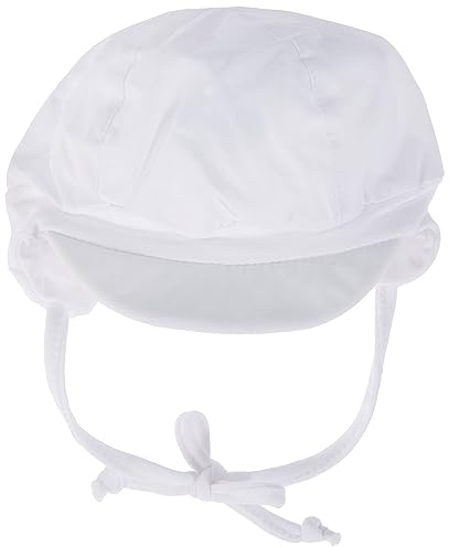 Sterntaler Baby - Jungen Ballonmütze Mütze, Weiß, 43 EU