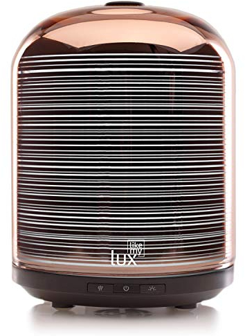 Aroma Diffuser 200ml Likemylux Ultraschall ÖL Diffusor Luftbefeuchter Aromatherapie Duftlampe (Gold)