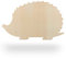 Kleenes Traumhandel Holztiere - Tiere aus Holz - Wanddeko Tiere - Tierscheiben - Tierform aus Holz für Kinderzimmer, Wohnzimmer, Geburtstag (Igel, Breite 21 cm)