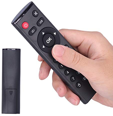 Dilwe TX6 Universalfernbedienung, Media Center System Controller, 10 Meter Fernbedienungsersatz Fernbedienung für Android TV Box für TX5 Max TX3 Max