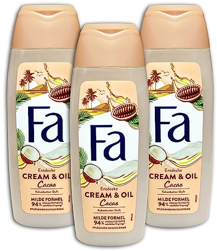 3 er Set Fa Cremedusche cream & oil Kokosnuss Kakaobutter 3 x 250 ml