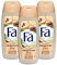 3 Il Set Fa Cremedusche (Crème de Douche) Crème & Huile Noix de Coco Beurre de Cacao 3 X 250 ML