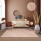 TT Home Waschbarer Wohnzimmer Teppich Esszimmer Kurzflor Unifarben Melierte Optik Modern, Farbe:Beige, Größe:200x280 cm