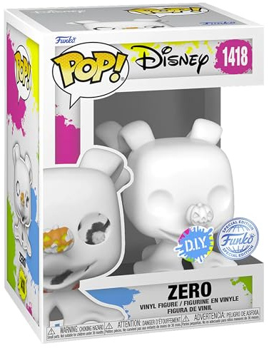 Funko The Nightmare Before Christmas Zero DIY Pop! Vinyl-Sammelfigur – limitierte Auflage exklusiv