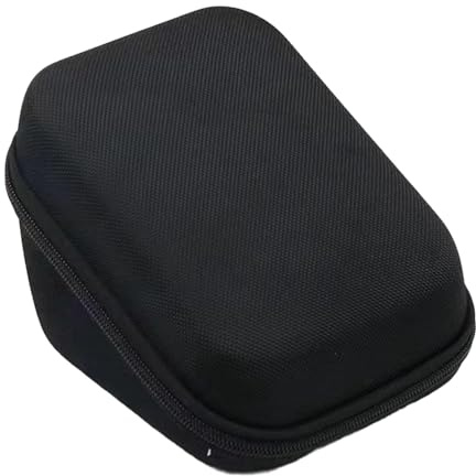 Fenteer Hartschalen-Tragetasche, multifunktionale, leichte Reisetasche, schützende Reise-Aufbewahrungstasche für Oberarm-Druckmessgerät, Schwarz