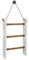 Blanket Ladder, Towel Shelf Bracket, Practical Wooden Towel Rail with 3 Steps, Lightweight Towel Ladder, Multiple Usages, Wall Storage for Blankets for Salvation