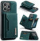 ZORSOME for iPhone 15 Pro Max Wallet Case, 2 in 1 Detachable Leather Wallet Case for iPhone 15 Pro Max,Magnetic Wallet Protective Case with Stand + Card Holder,Green