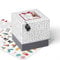 SURPRISA Geschenkbox, Rätselbox Geldgeschenke Verpackung, Geschenkkarton für Gutscheine, Labyrinthrätsel, Größe M (16cm)