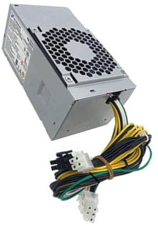 KAHDGSS Fuente de alimentación eficiente para ordenador de sobremesa con bajo ruido para cambiar escritorios, chasis, actualizaciones de fuente de alimentación