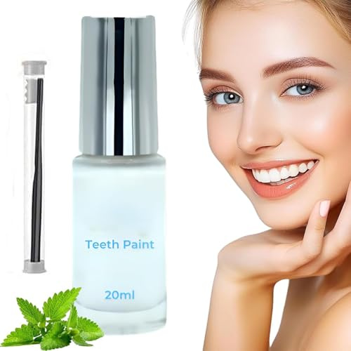 Generic Vernice per denti, sbiancamento naturale dei denti, sbiancamento istantaneo dei denti, smalto portatile per denti, bianco stretto, 20 ml (1)