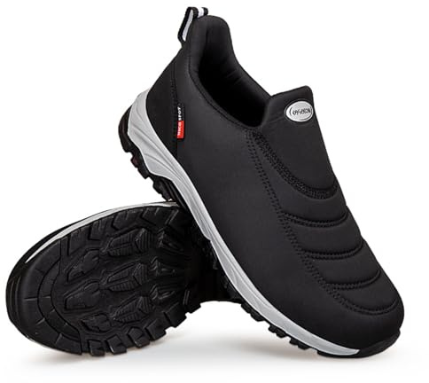 ZVJV Zapatillas Slip On Fascitis Plantar Zapatos ortopédicos Hombre Mujer | Zapatillas Slip On de Deporte Atlético Casual Ligeras, Zapatos Especiales para Juanetes, Zapatillas Persona Mayor