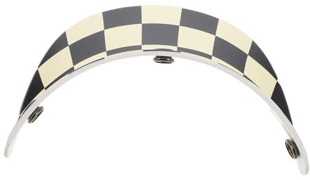 POPETPOP Motorcycle Brim Special Chic Modified Hat Buckle Movable Scraper Bicycle Alternative Ornament Fashion Synthetic Resin