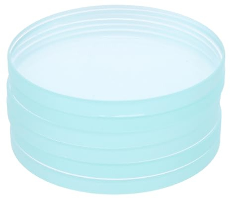 Veemoon 6 Stück Runde Wasserzähler Glasabdeckungen 3 Zoll Frostsicheres Gehärtetes Glas Stoß und Kratzfest Transparente Ersatzlinse für Präzise Ablesbarkeit